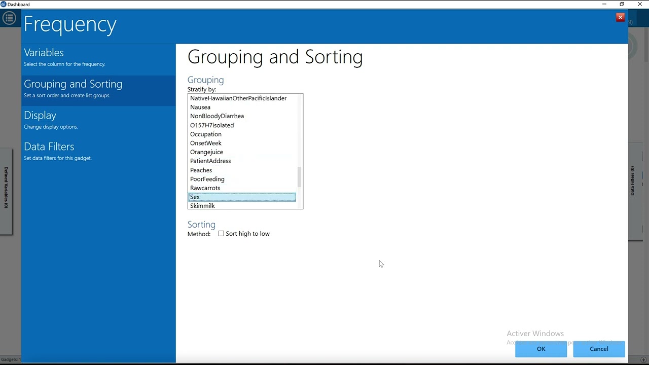 EPI INFO 7- Part 9 - Analyse de données - moyennes et fréquence