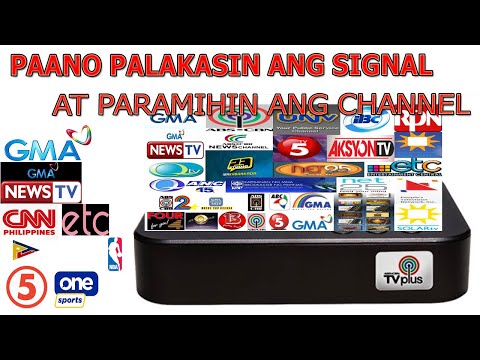 Video: Paano Mag-set Up Ng Higit Pang Mga Channel Sa TV