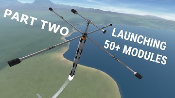 KSP: My viewers made 50+ Space Station Modules! Lets Assemble Them! (Part 2)