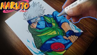 COMO DESENHAR KAKASHI COM CHIDORI, COMO DESENHAR KAKASHI COM CHIDORI .  ACESSE: By kerodesenhar.com