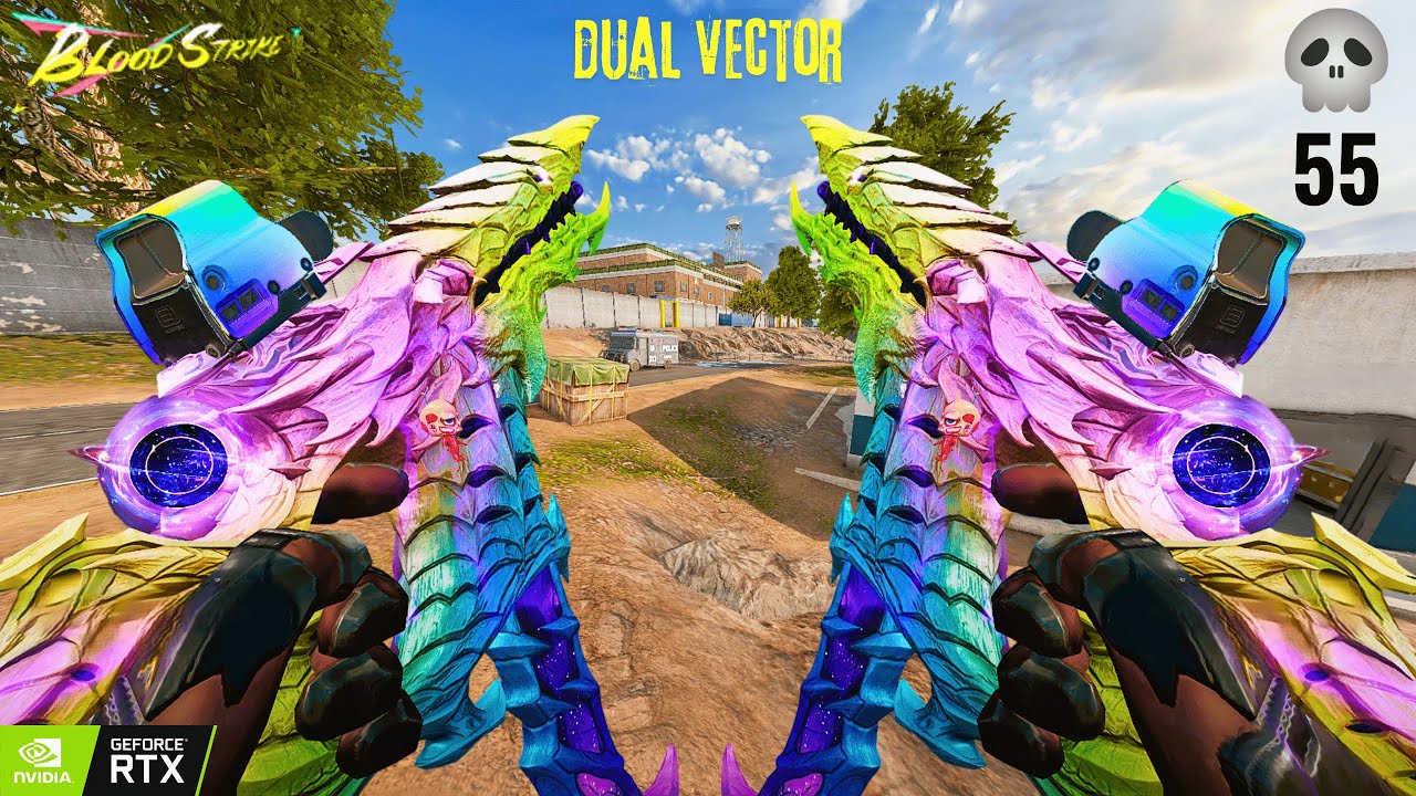 Dual Vector + Best Loadout⚡55 KILLS Insane Blood Strike Gameplay - YouTube