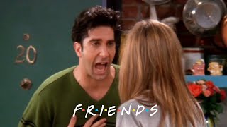 Ross & Rachel Fight About "The Letter" | Friends