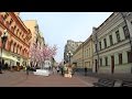 Old Arbat Street, Moscow, Walking the Arbat on May 05 2017