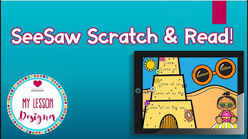 SeeSaw Scratch And Read Summer Sight Word Fluency