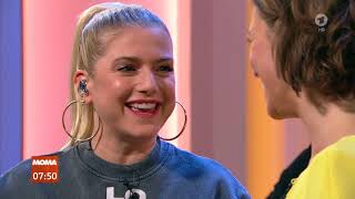 Jeanette Biedermann am 20.09.19 beim ARD Morgenmagazin - Besser mit dir