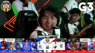 Celebrity ONIC vs OMEGA - GAME 3 | Week 8 Day 1 | MPL Philippines Season 17 Wealth