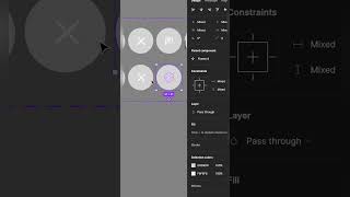 Figma Cloning Animation || Animated Button #shorts