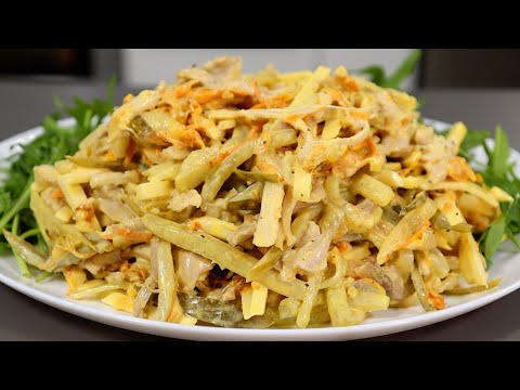 Ни одного праздника без этого салата! Ну очень вкусный САЛАТ 'ОБЖОРКА'