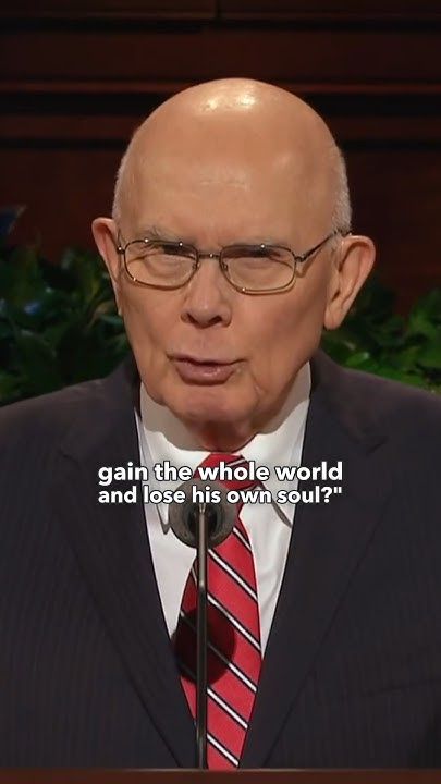 Dallin H Oaks Truth And The Plan The Plan And Proclamation- Elder Dallin H Oaks - October 2017 General