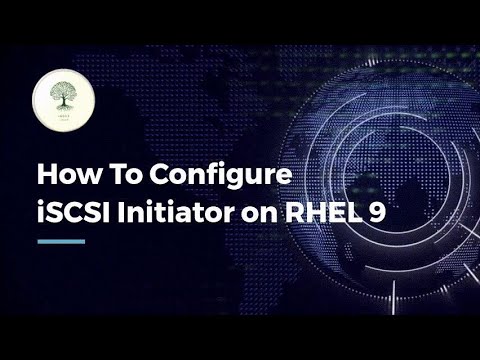 How To Configure iSCSI Initiator on RHEL 9 - YouTube