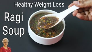 Ragi Soup Recipe - Healthy Weight Loss Recipe - Finger Millet Soup Recipes | Skinny Recipes
