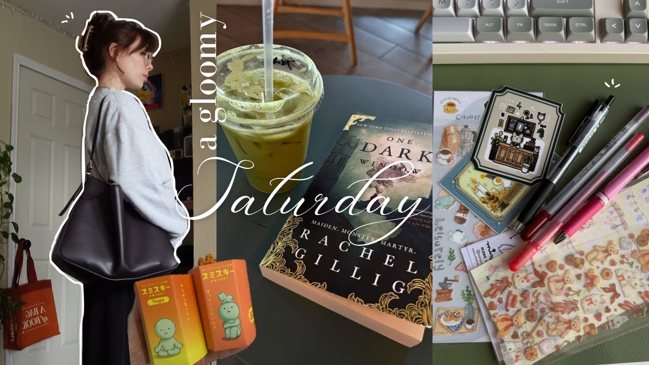 мрачная суббота ｡°‧ канцелярские принадлежности, кафе и ведение дневника