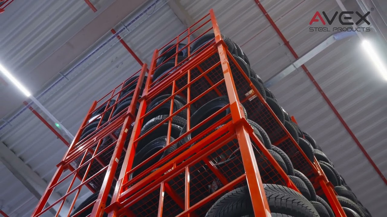 AVEX – Pallets for Tyres made in Czech Republic | Warehouse