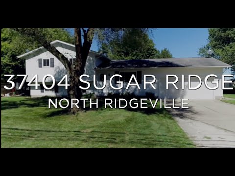 37404 SUGAR RIDGE RD, North Ridgeville, OH home video tour