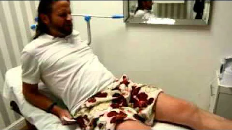 Anthony Sigrist leg wax, Ely,