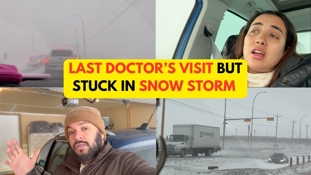 Pregnancy Ki Last Doctor's Visit but Got Stuck in Calgary Snow Storm