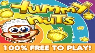 Yummy Nuts - Gameplay - Walktrought [Level 1-19] {HD}