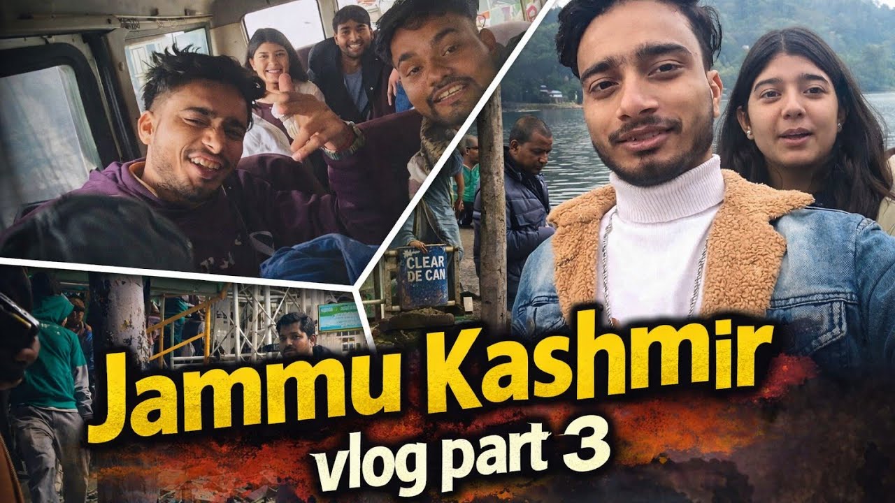 Shiv Khori Ki Rahasyamayi Gufa! 😱 Mansar Lake Masti With Friends | J&K Vlog Part 3
