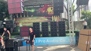 T.I Pro Audio LA-25 dual 5 inch small size line array