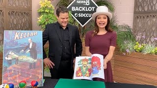 Cbs8S Jenny Milkowski Wows Magician Tom Interval With Trick