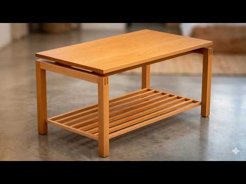 Carpinteria Japonesa Mesa de centro Minimalista | Coffe table wood