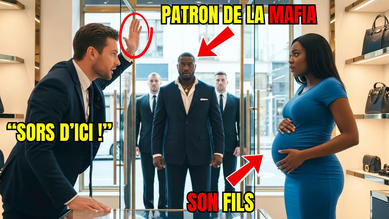 Gérante De Luxe Gifle Cliente Noire Enceinte—Sans Savoir Qu’Elle Est L’Épouse Du Parrain!!!!