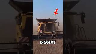 Top 5 Biggest Combine Harvesters in the World! #machinery #farming #automobile #facts