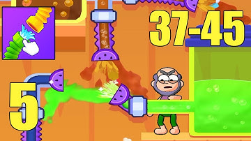 Flow Legends - Gameplay Part 5 All Levels 37-45 (Android, iOS)