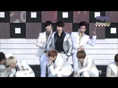 [HD]111014 (Music Core) 슈퍼주니어(SuperJunior) SUPERMAN-ACH-MR SIMPLE LIVE