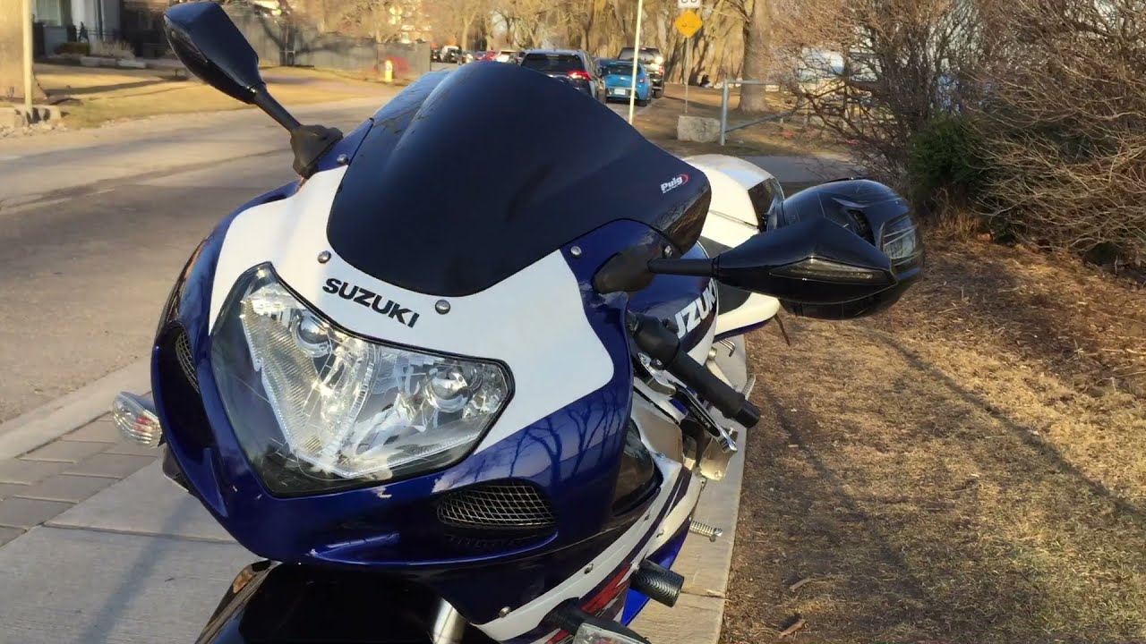 Few upgrades to improve the look 02 GSXR 750 YouTube