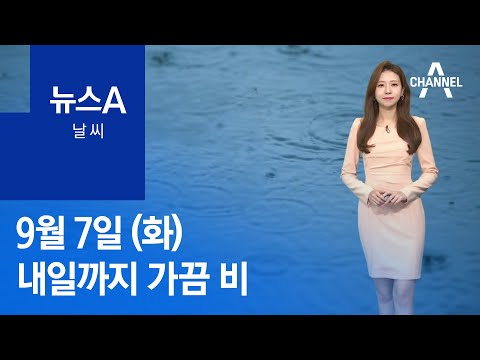 [날씨]내일까지 가끔 비…오후에 차차 그쳐 | 뉴스A