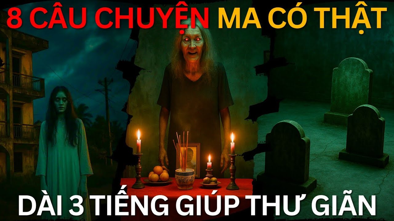 8 câu chuyện ma có thật dài 3 tiếng giúp thư giãn