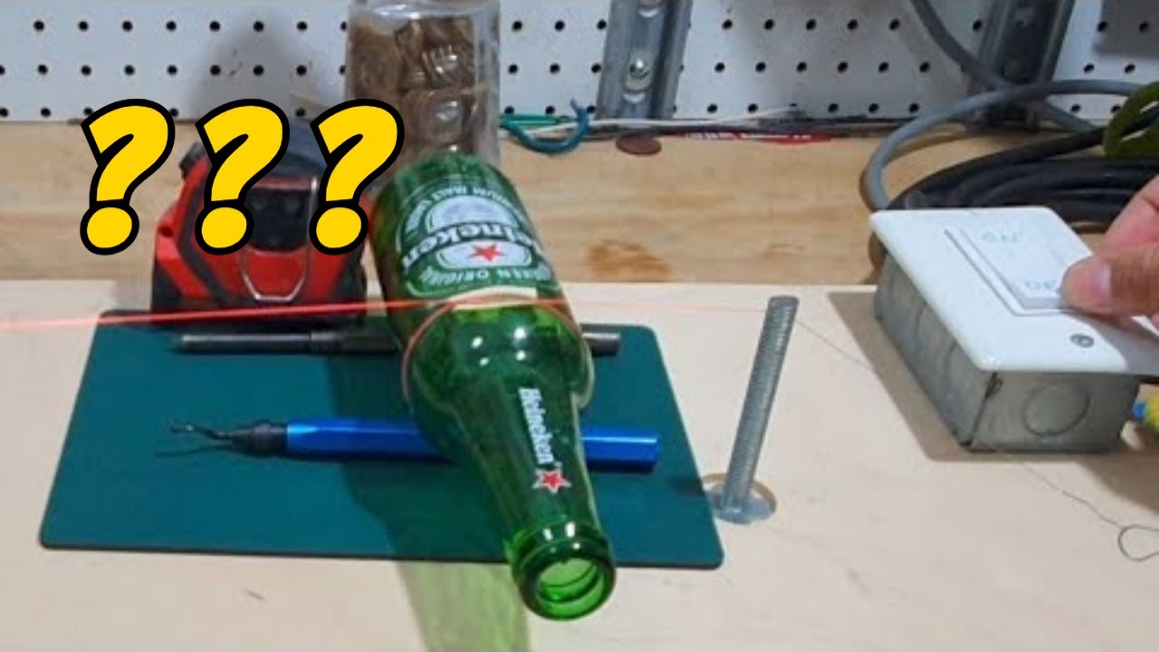 Corte botellas con alambre de resistencia - YouTube