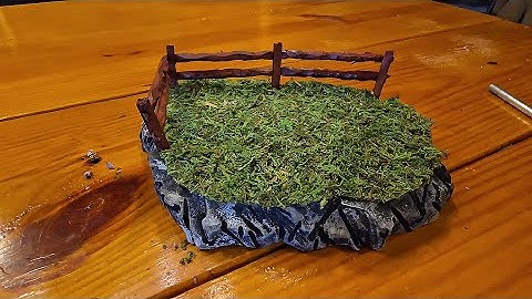 Part 3 of 4 Building a Split Rail Fence for My Evil Pumpkin #Halloween Platform #spookytown #lemax