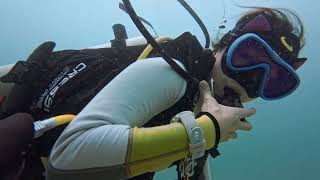 Wreck diving training for a good friend of mine at T94, T95 and Hardeep (shot on Insta360 Ace Pro 2)