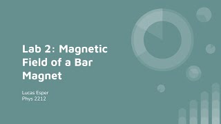 Lab 2: Magnetic Field of a Bar Magnet