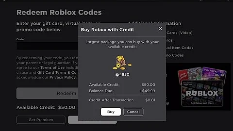 Claiming a $50 robux gift card🫢