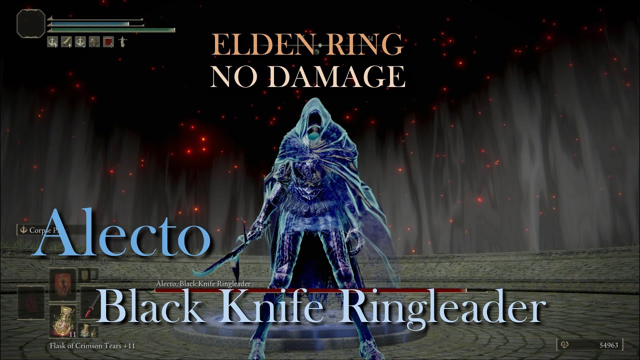 Elden Ring - Alecto, Black Knife Ringleader Boss Fight | Samurai No ...