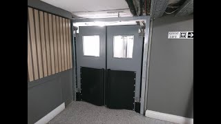 Durulite Impact Traffic Doors in action