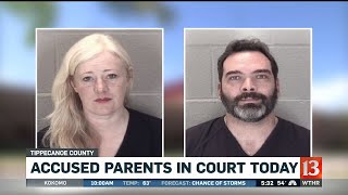 Accused parents in court today