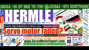 Hermle CNC Service Servo How to Repair Servo Motor Components: Fixing the Problem, Drive Errors