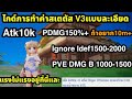 Ragnarok origin classic ไกด์การทำค่าสเตตัสละเอียดยิบV3 ค่าatk pdmg ignore pve แรงไม่แรงอยู่ที่นี้และ