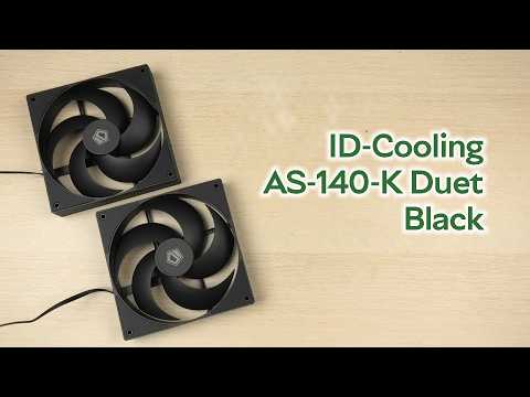 Розпаковка ID-Cooling AS-140-K Duet Black