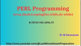 Perl programming part 2