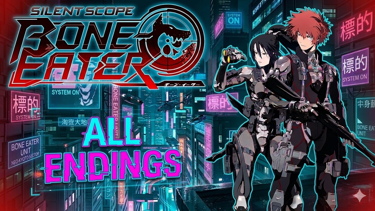 🎯 SILENT SCOPE: BONE EATER - ALL ENDINGS | ENGLISH DUB & JAPANESE