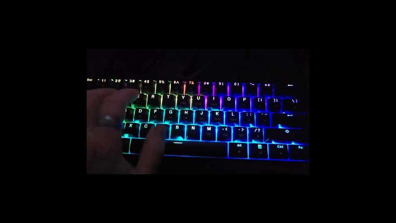 HK GAMING GK61 Keyboard Review – RGB, Tactile Gateron Optical Brown Switches & Programmable Features