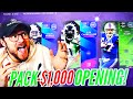 THE CRAZIEST $1000 PACK OPENING IN MADDEN 21!