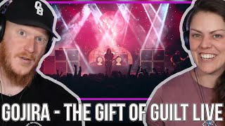 COUPLE React to Gojira - The Gift Of Guilt LIVE | OFFICE BLOKE DAVE