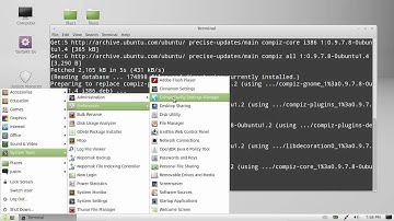 install compiz on Linux Mint 13 (Desktop Effects)
