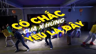 CÓ CHẮC YÊU LÀ ĐÂY - SƠN TÙNG M-TP | Cua x Hung choreography | BEGINNER CLASS | GAME ON CREW